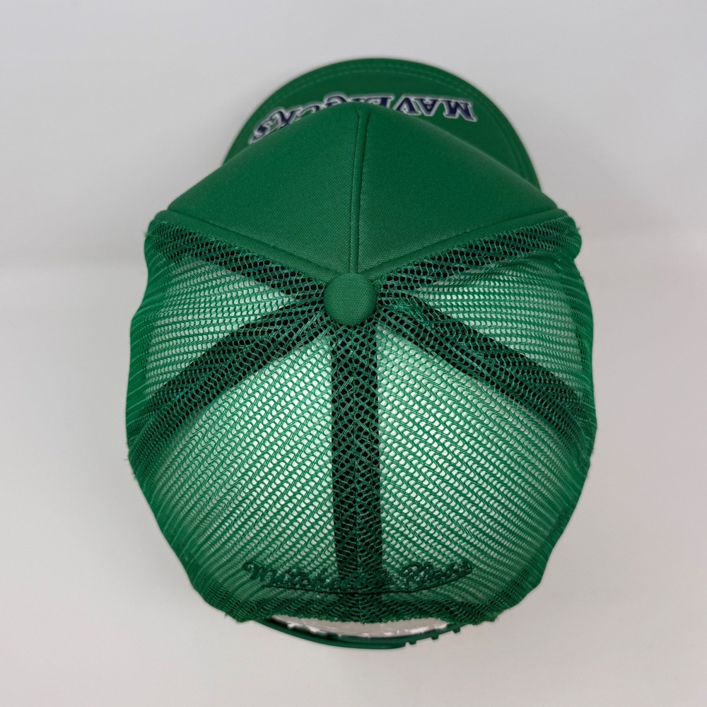 Mitchell & Ness Dallas Mavericks 2011 NBA Finals Trucker Hat Green Snapback - Picture 6 of 9